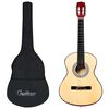 vidaXL Klassikgitarre f&uuml;r Anf&auml;nger mit Tasche 3/4 36"
