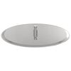 vidaXL Regenbrause Edelstahl 304 40 cm Rund