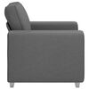 vidaXL Sofa Dunkelgrau Gesamtabmessungen: 100 x 80 x 82 cm (B x T x H)