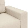 vidaXL Loveseat-Sofa Leinen 120 cm