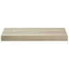 vidaXL Schwebende Wandregale 4 Stk. Eichefarben 50x23x3,8cm MDF