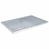 vidaXL Gitter Silber 60 x 40 x 2 cm Feuerverzinkter Stahl