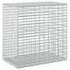 vidaXL Gabion mit 3,5 mm Draht und 5x2,5 cm Maschen 50x30x50 cm