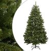 vidaXL K&uuml;nstlicher Weihnachtsbaum Klappbar mit St&auml;nder Gr&uuml;n 300 cm