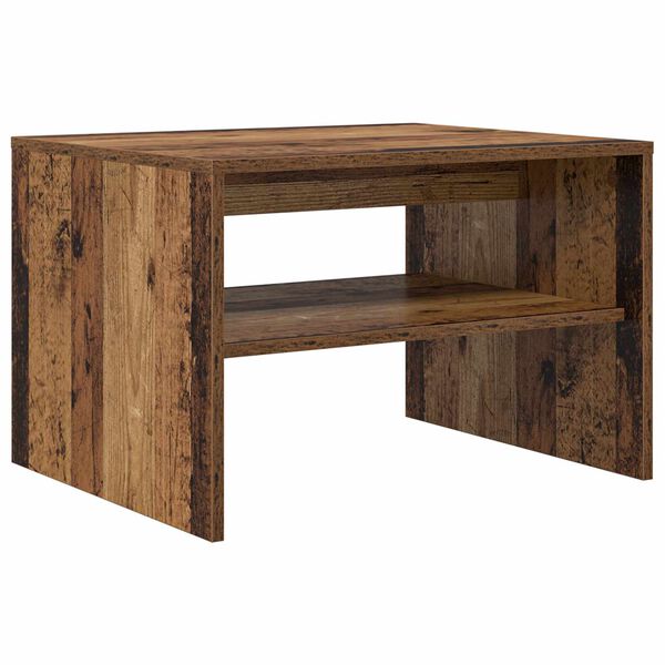 vidaXL Couchtisch Altholz 60 x 50 x 40 cm Holzwerkstoff