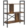 vidaXL B&uuml;cherregal 5 Ebenen 75 x 30 x 91 cm Holzwerkstoff