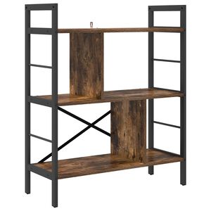 vidaXL B&uuml;cherregal 5 Ebenen 75 x 30 x 91 cm Holzwerkstoff