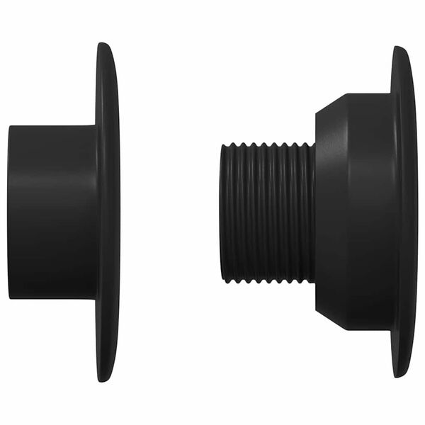 vidaXL Fu&szlig;balltischlager f&uuml;r 5 x 5 x 2.8 cm Stangen 10 pcs