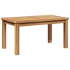 vidaXL Couchtisch Braun 70 x 40 x 36 cm Teak-Massivholz