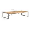 vidaXL Couchtisch 180x90x40 cm Raues Mangoholz