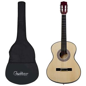 vidaXL Klassikgitarre f&uuml;r Anf&auml;nger mit Tasche 4/4 39