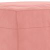 vidaXL Sitzbank Rosa 100x35x41 cm Samt