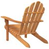 vidaXL Adirondack-Gartenstuhl 79x95x92 cm Massivholz Teak
