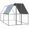 vidaXL Outdoor-H&uuml;hnerk&auml;fig 2x4x2 m Verzinkter Stahl