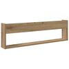 vidaXL Magazinregal 2 pcs Artisan-Eiche 100 x 12 x 30 cm Holzwerkstoff