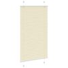 vidaXL Plissee Creme 80x150 cm Stoffbreite 79,4 cm Polyester