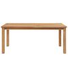 vidaXL Couchtisch Braun 110 x 55 x 45 cm Teak-Massivholz