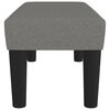 vidaXL Sitzbank Dunkelgrau 70x30x30 cm Stoff