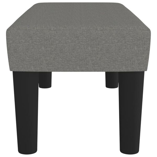 vidaXL Sitzbank Dunkelgrau 70x30x30 cm Stoff