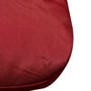 vidaXL Gepolstertes Rückenkissen Weinrot 120 x 40 x 10 cm