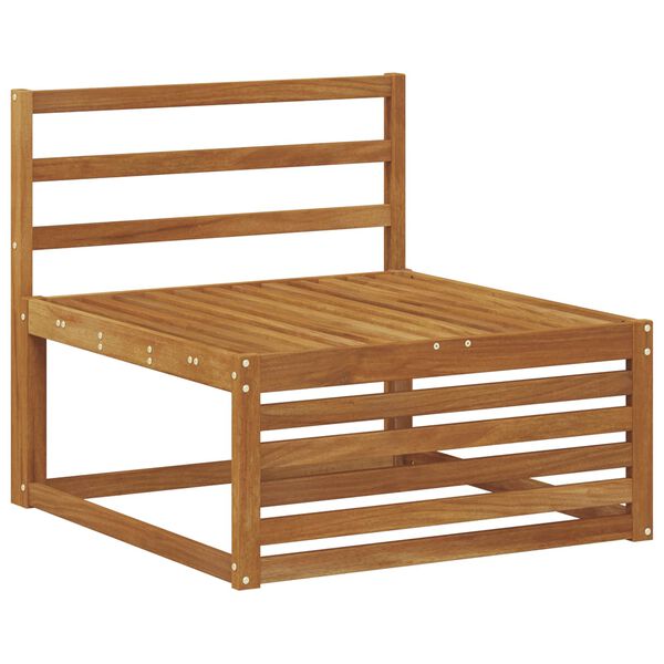 vidaXL Outdoor-Sofagarnitur 4 pcs Natur Massivholz Akazie