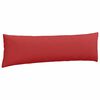 vidaXL Sofakissen 2 pcs Rot 145 x 40 cm Stoff