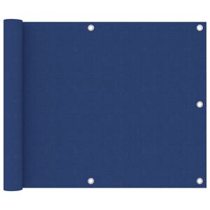 vidaXL Balkon-Sichtschutz Blau 75x300 cm Oxford-Gewebe