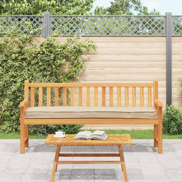 vidaXL Palettenkissen Beige 200 x 40 x 8 cm Oxford Stoff