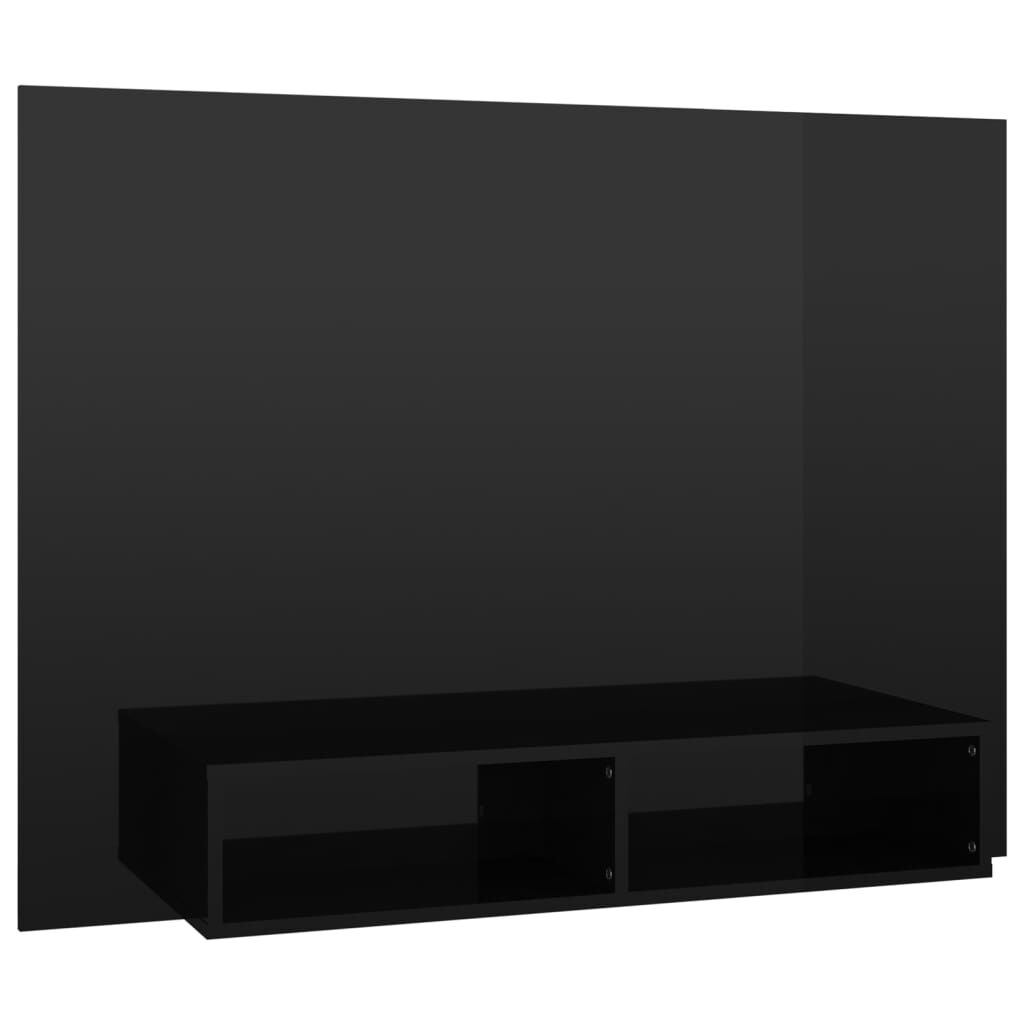 VidaXL TV-Schrank Mit LED-Beleuchtung - Massivholz Eiche 100cm (Braun)