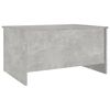 vidaXL Couchtisch Betongrau 80x55,5x41,5 cm Holzwerkstoff