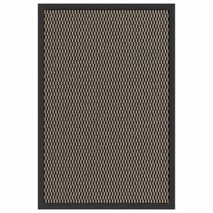 vidaXL Fu&szlig;matte Braun 40x60 cm