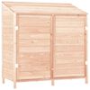 vidaXL Ger&auml;teschuppen 102x52x112 cm Massivholz Tanne