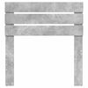 vidaXL Kopfteil Beton Grau 90 cm Holzwerkstoff