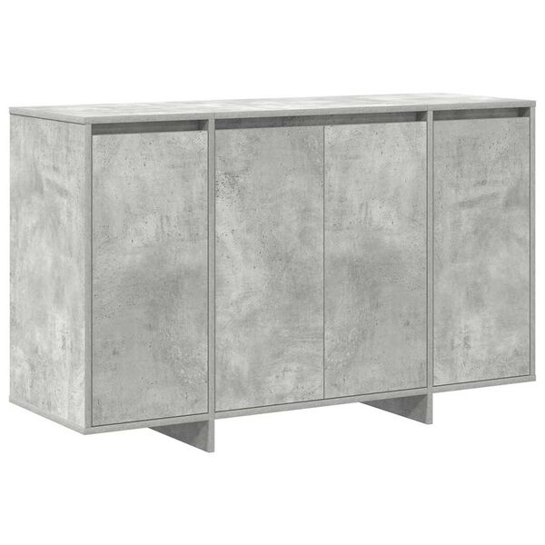 vidaXL Sideboard Betongrau 120 x 41 x 75 cm Holzwerkstoff