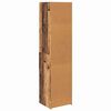 vidaXL Highboard Altholz 45 x 42,5 x 185 cm Holzwerkstoff