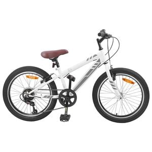 vidaXL Mountainbike 20 Zoll 6-Speed f&uuml;r 5-8 Jahre alt Wei&szlig;