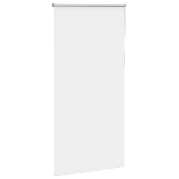 vidaXL Verdunkelungsrollo Wei&szlig; 80x130cm Stoffbreite 75,7 cm Polyester