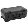 vidaXL Koffer f&uuml;r Flugreise Tragbar Schwarz 55x35x22,5 cm PP