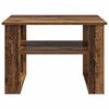 vidaXL Couchtisch mit Speicher Altholz 64 x 54 x 44 cm Holzwerkstoff