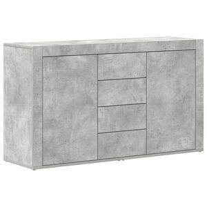 vidaXL Sideboard Beton Grau 120 x 36 x 69 cm Holzwerkstoff