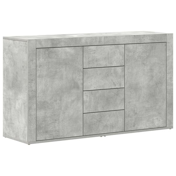 vidaXL Sideboard Beton Grau 120 x 36 x 69 cm Holzwerkstoff