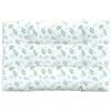 vidaXL Palettenkissen Blattmuster 120x80x12 cm Stoff