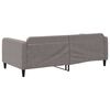 vidaXL Tagesbett Taupe 100x200 cm Stoff