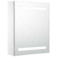 vidaXL LED-Spiegelschrank 50x13,5x60 cm