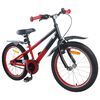 vidaXL Kinderfahrrad 20 Zoll f&uuml;r 6-11 Jahre alt Blau Schwarz