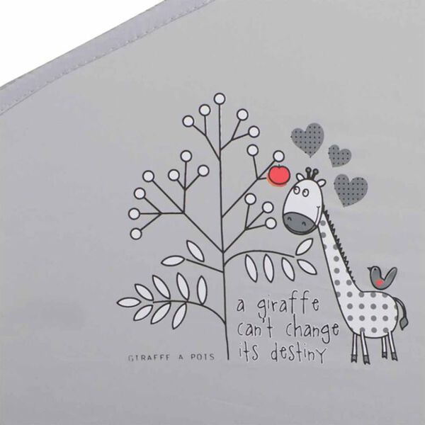 Baninni Bettschutzgitter Nido Giraffe Grau BNBTA017-GRF