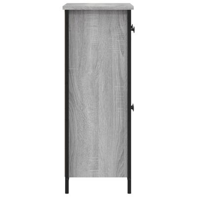 vidaXL Sideboard Grau Sonoma 70x30x80 cm Holzwerkstoff