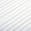 vidaXL Schrankt&uuml;r Lamellen-Design Wei&szlig; 99,3x39,4 cm Massivholz Kiefer