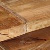 vidaXL Konsolentisch 150x30x75 cm Raues Mangoholz