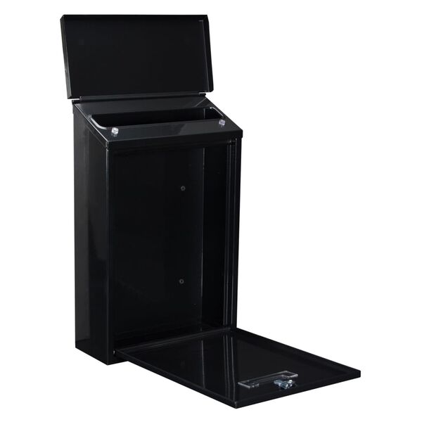 Perel Briefkasten Rio Schwarz